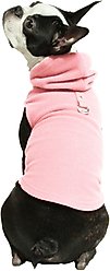 Gooby Fleece Vest Dog Hoodie, Pink, Large