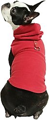 Gooby Fleece Vest Dog Hoodie, Red, Medium slide 1 of 6