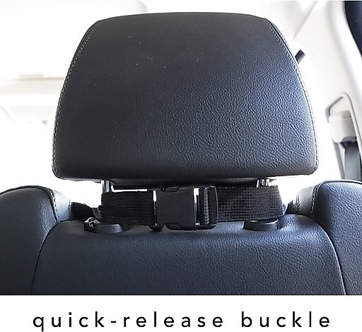 BarksBar Front Seat Cover, Black, Small