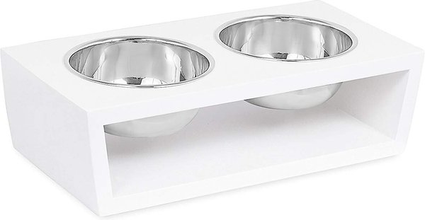 Internet's Best Modern Elevated Dog & Cat Bowls, 2-cup, 4-in Tall slide 1 of 5