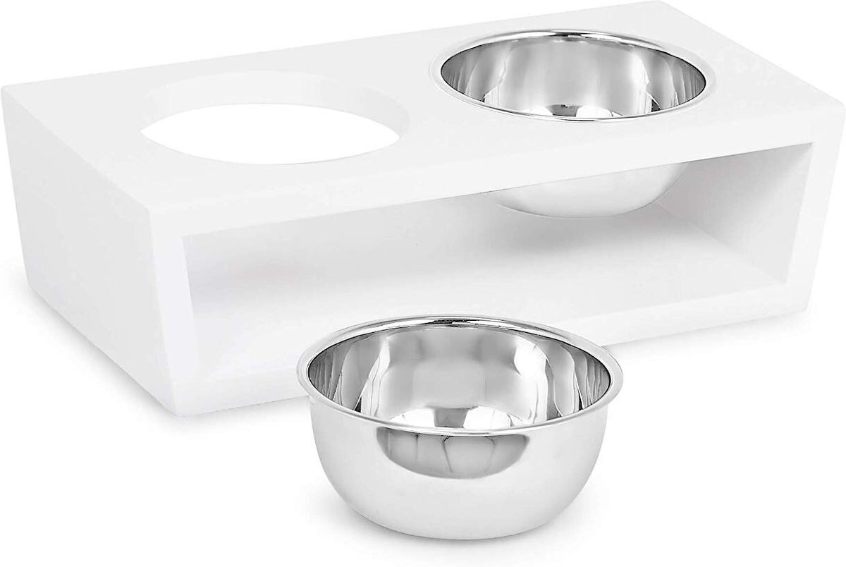 Internet's Best Modern Elevated Dog & Cat Bowls