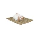 Peter's Woven Grass Small Animal Mat, Brown