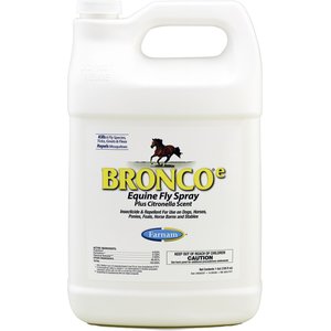 Farnam Bronco e Citronella Scented Equine Fly Spray, 1-gal bottle