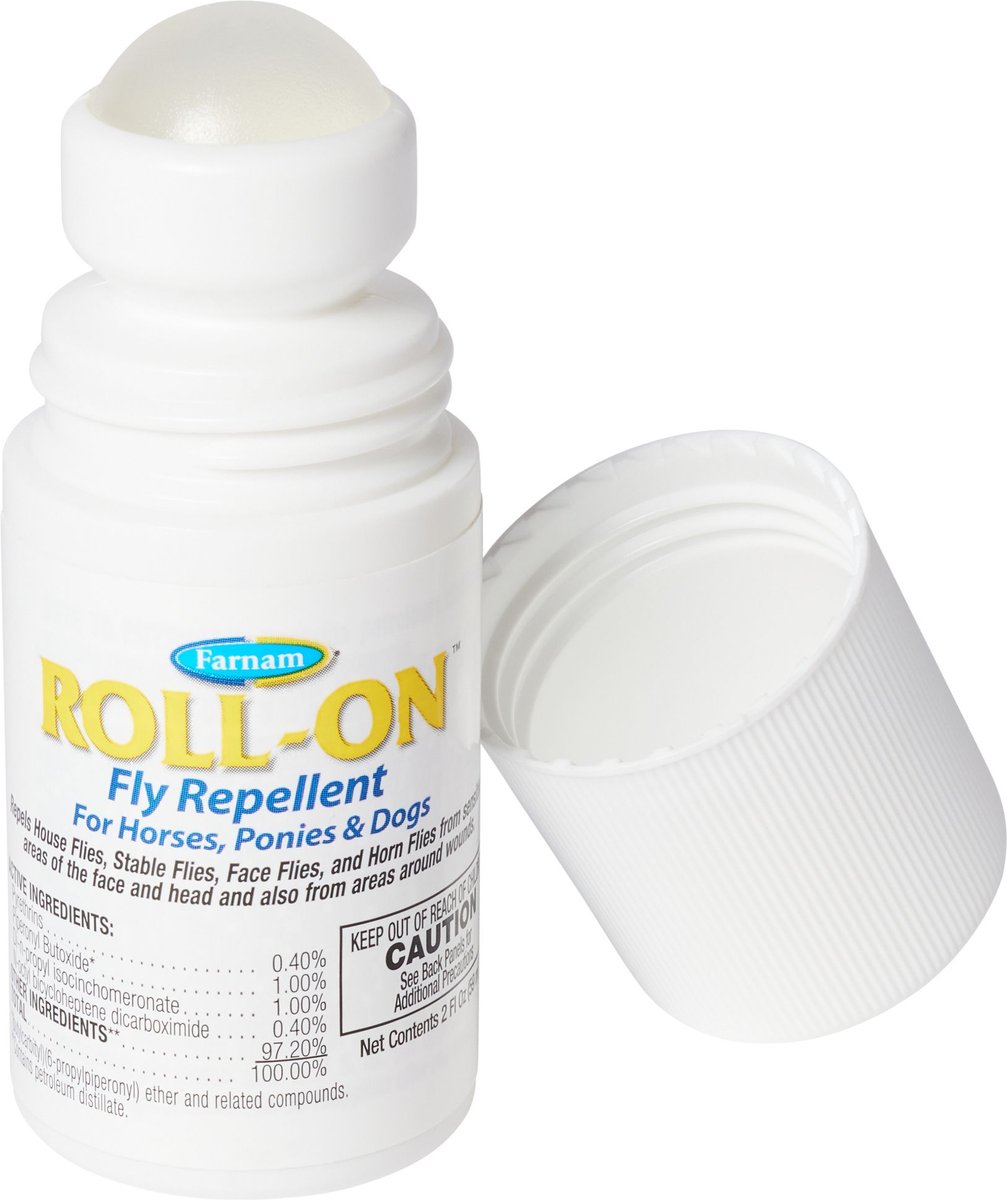 FARNAM RollOn Dog & Horse Fly Repellent, 2oz bottle