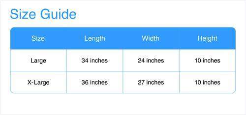 Show full view: Serta Orthopedic Bolster Dog Bed with Removable Cover, Gray, X-Large slide 2 of 7