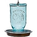 Perky-Pet Mason Jar Wild Bird Waterer, 32-oz