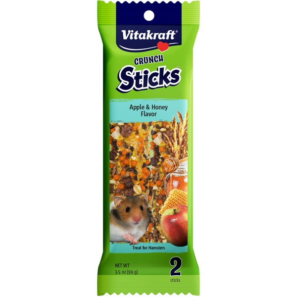 Wild Harvest Crispy Minis Honey Flavor Sticks Small Pet Treats, 4 count