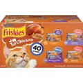 Friskies TurChicken Variety Pack Canned Cat Food, 5.5-oz, case of 40