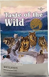 Taste of the Wild Wetlands Grain-Free Dry Dog Food