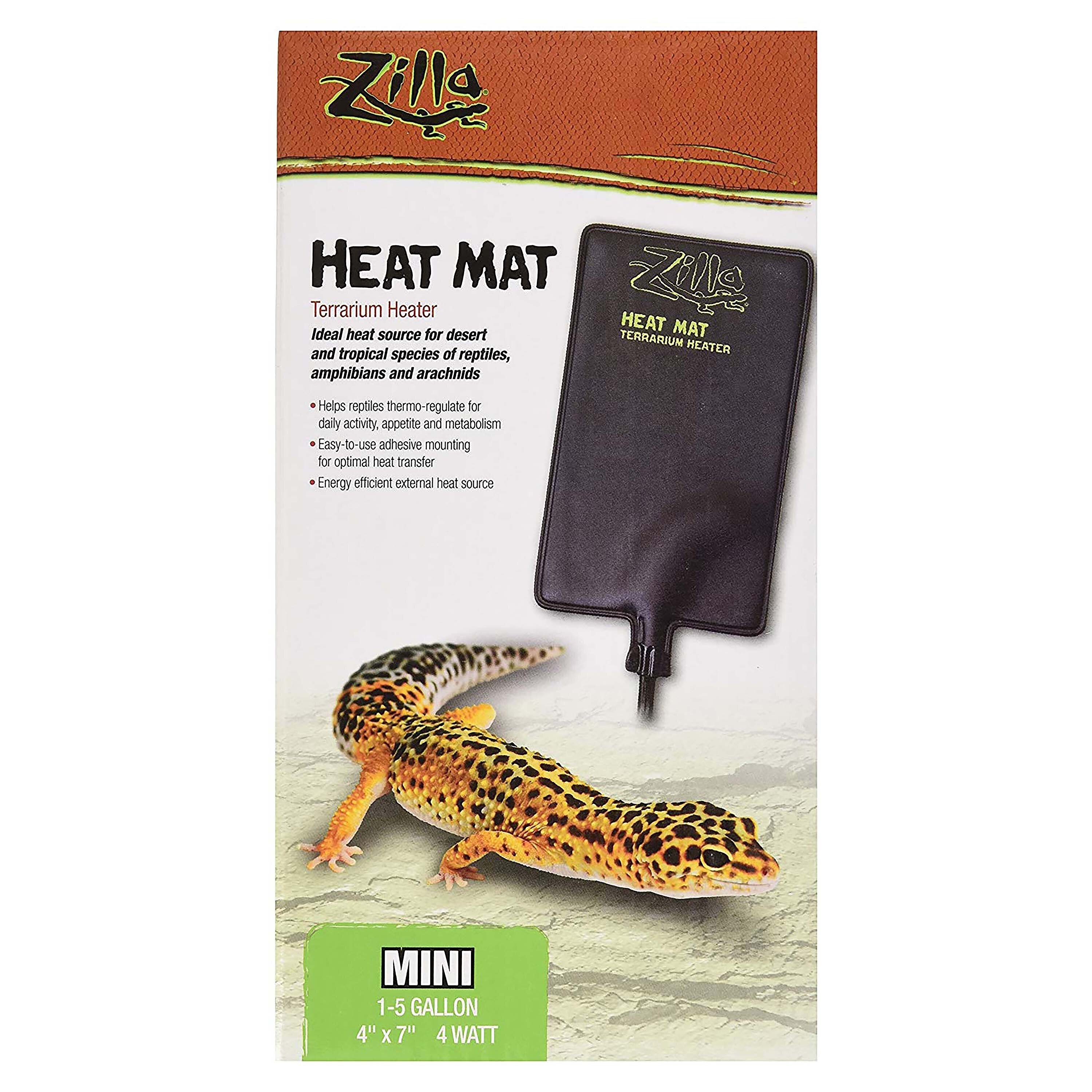 ZILLA Terrarium Heat Mat Reptile Heater Customer Questions
