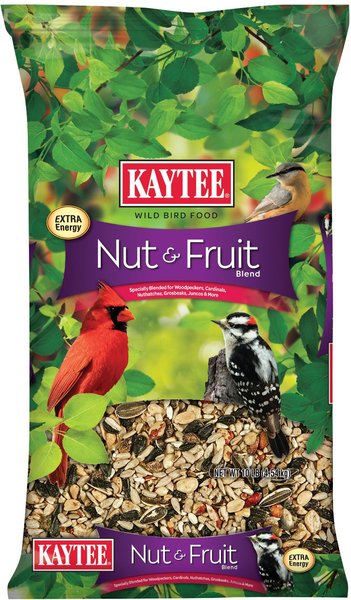 Kaytee Nut & Fruit Blend Wild Bird Food, 5-lb slide 1 of 9