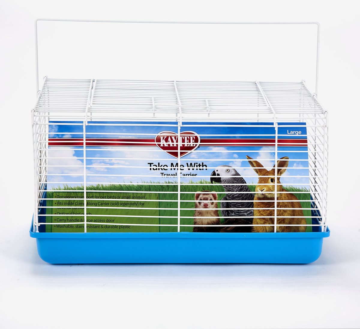 Small pet travel store cage