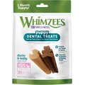WHIMZEES by Wellness Puppy Dental Chews Natural Grain-Free Dental Dog Treats, Extra Small/Small, 30 count