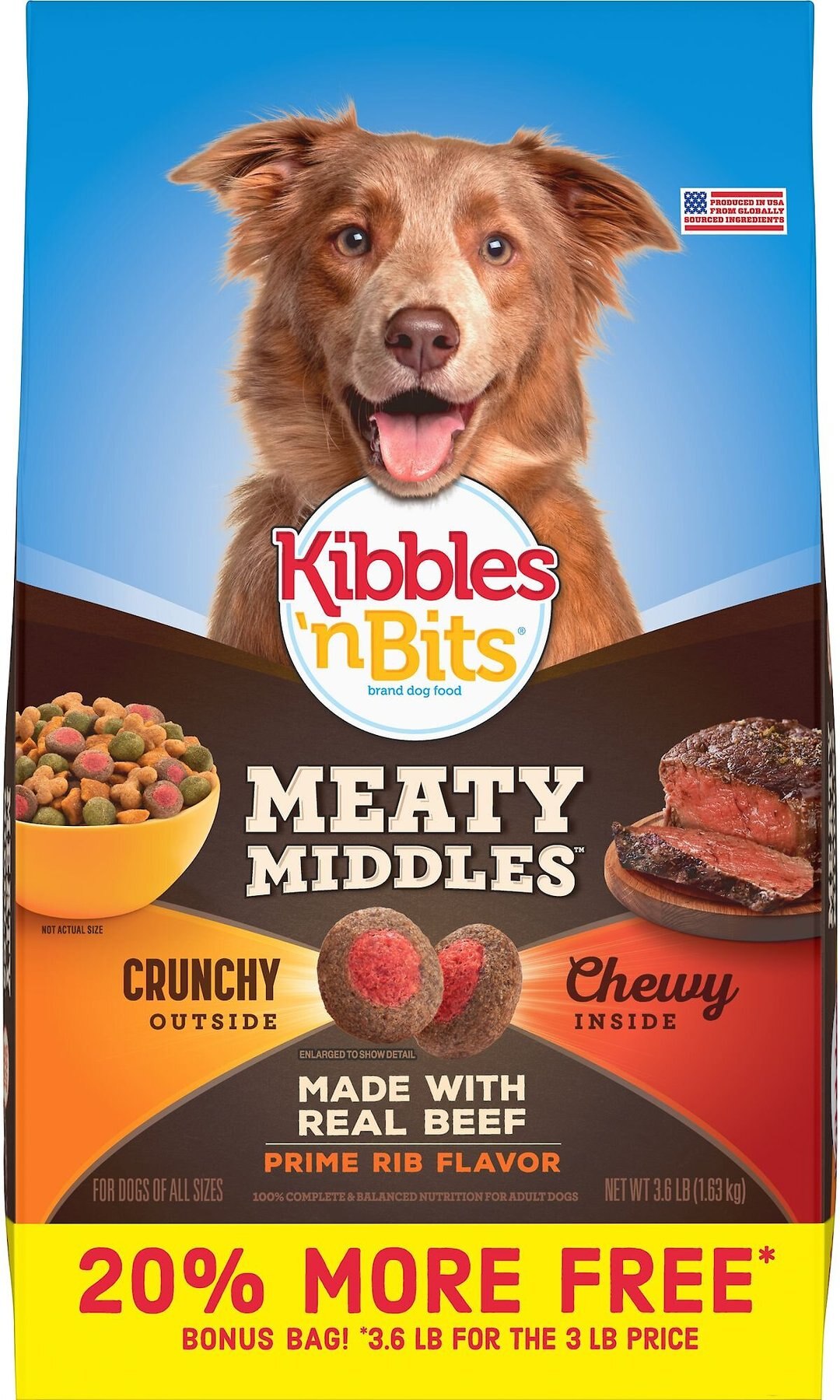 meaty middles dog food