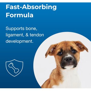 PetAg Sure Grow 100 Calcium & Phosphorus Chewable Supplement Tablets for Puppies 8 Weeks & Older, 100 count