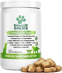 Doggie Dailies Advanced Probiotics & Prebiotics Dog Supplement, 225 count slide 1 of 8
