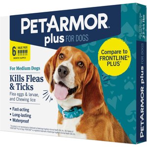 K9 ADVANTIX II Flea & Tick Spot Treatment for Dogs, 4-10 lbs, 2 Doses (2-mos.  supply) 