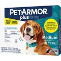 PetArmor Plus Flea & Tick Spot Treatment for Dogs, 23-44 lbs, 6 Doses (6-mos. supply)