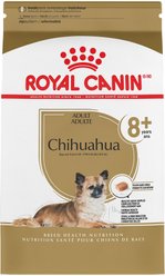 Royal Canin Breed Health Nutrition Chihuahua Adult 8+ Dry Dog Food, 2.5-lb bag