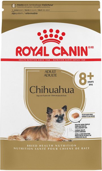 Scully Editie Fotoelektrisch ROYAL CANIN Breed Health Nutrition Chihuahua Adult 8+ Dry Dog Food, 2.5-lb  bag - Chewy.com