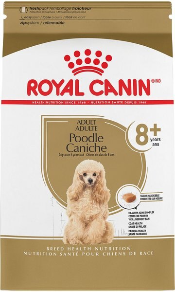Royal Canin Breed Health Nutrition Poodle Adult 8+ Dry Dog Food, 3-lb bag slide 1 of 8