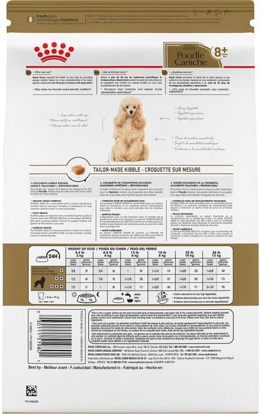 Royal Canin Breed Health Nutrition Poodle Adult 8+ Dry Dog Food
