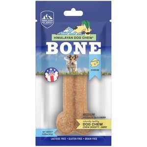 Himalayan Pet Supply Himalayan Cheese Bone Dog Treat, Medium