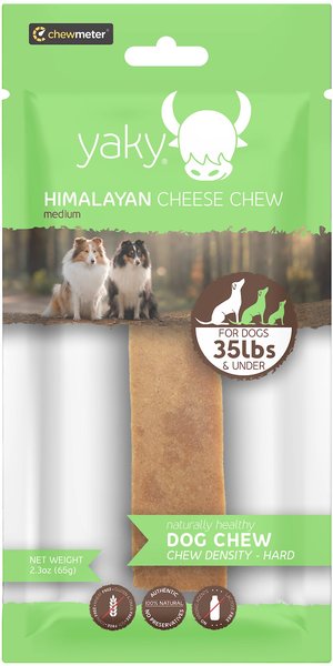 chewmeter Yaky Himalayan Cheese Dog Treat, Medium slide 1 of 4
