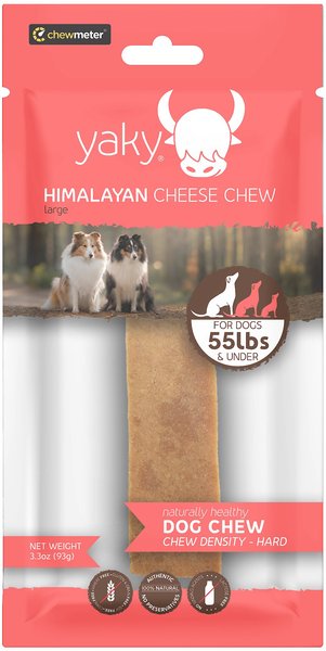 chewmeter Yaky Himalayan Cheese Dog Treat, Large slide 1 of 3
