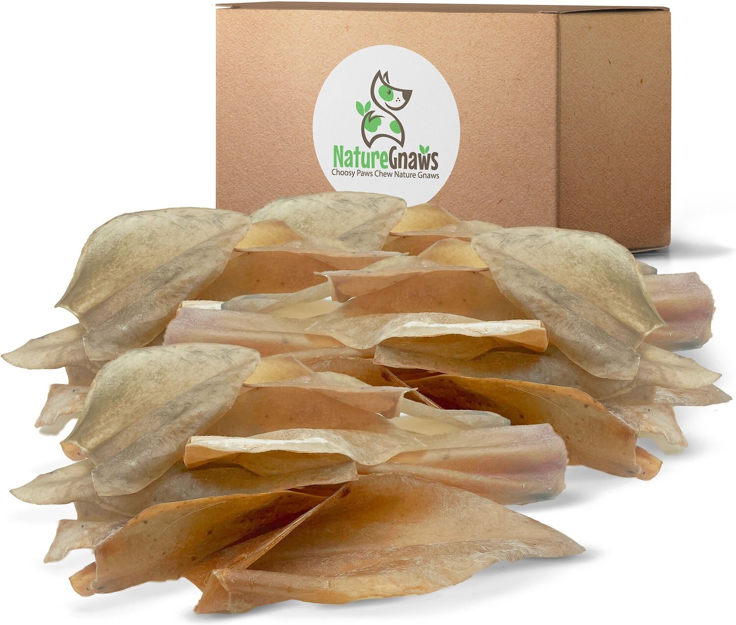 Nature Gnaws Whole Cow Ears Dog Treats