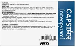 Capstar Flea Oral Treatment for Dogs, 2-25 lbs, 6 Tablets slide 2 of 9