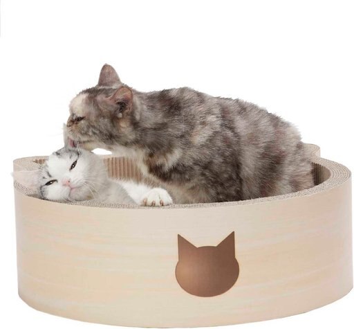Necoichi Cat Head Scratcher Bed, Large