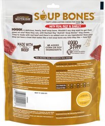 Rachael Ray Nutrish Soup Bones Beef & Barley Flavor Dog Treats, 23.1-oz bag slide 2 of 8
