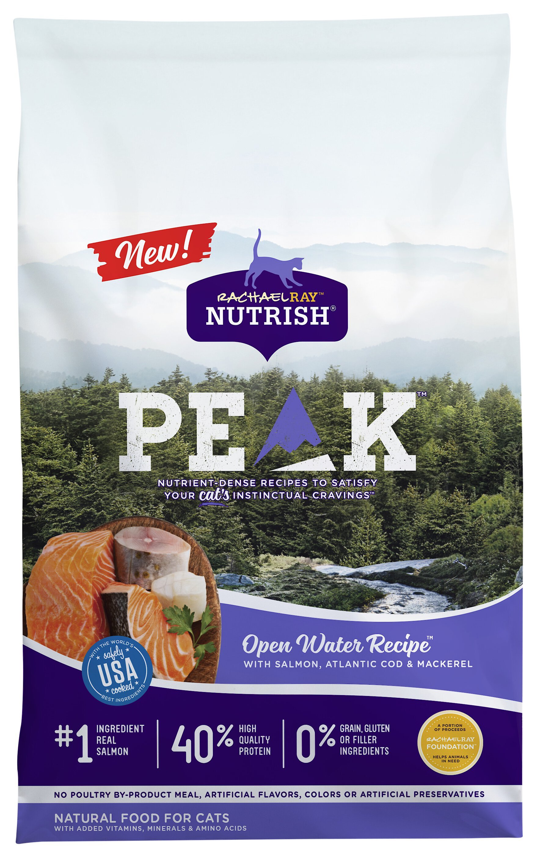 RACHAEL RAY NUTRISH PEAK Natural Grain Free Open Water Recipe with