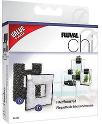 Fluval Chi II Filter Pad & Filter Foam Pad, Value Pack, Value Pack