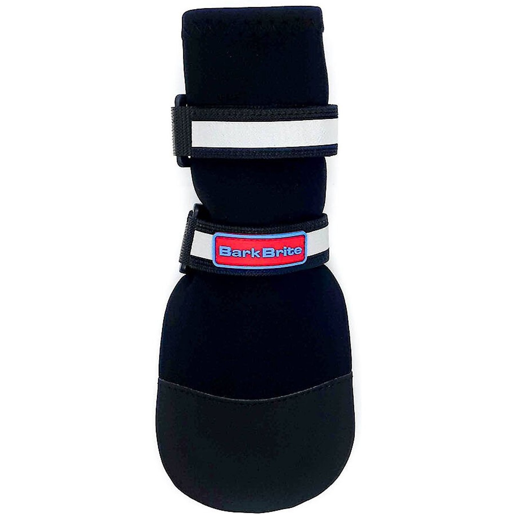 BARK BRITE All Weather Reflective Neoprene Dog Boots, 4 count, Large