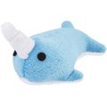 OurPets Play-N-Squeak Narwhal Cat Toy, Small