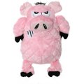 Mighty Angry Animals Pig Squeaky Plush Dog Toy, Large