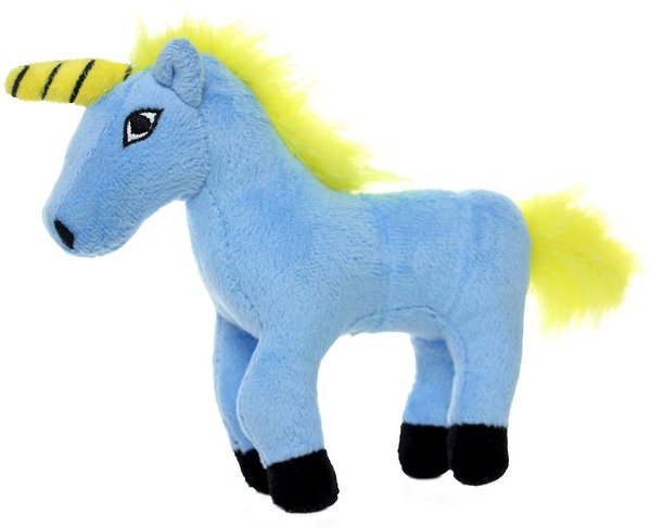 Mighty Liar Unicorn Squeaky Plush Dog Toy, Junior slide 1 of 7
