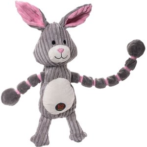 Charming Pet Thunda Tugga Bunny Squeaky Plush Dog Toy