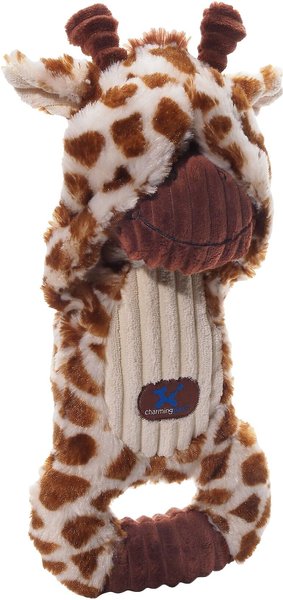 Charming Pet Peek-A-Boo's Giraffe Squeaky Plush Dog Toy slide 1 of 4