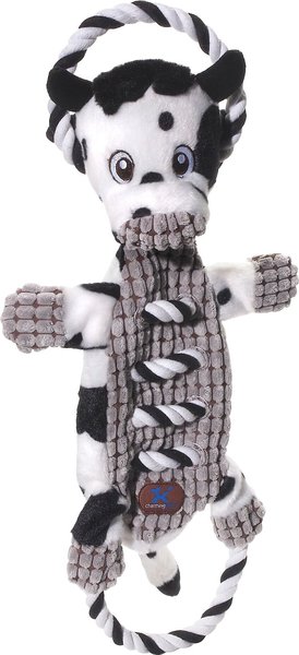 Ropes-A-Go-Go Interactive Plush Tug of War Dog Toy