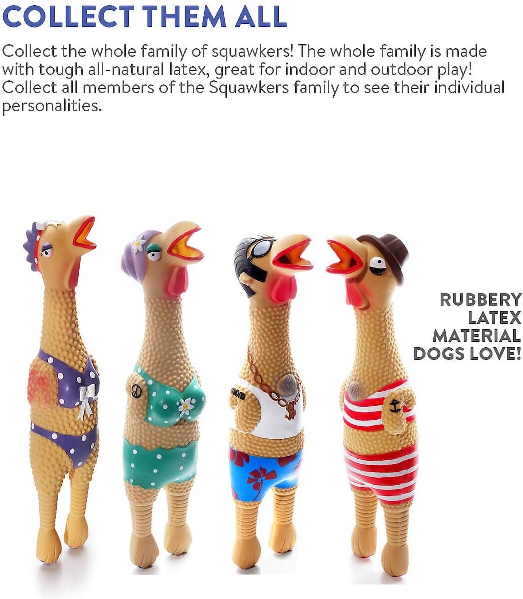 Charming Pet Lumber Jackerz Moose Dog Toy