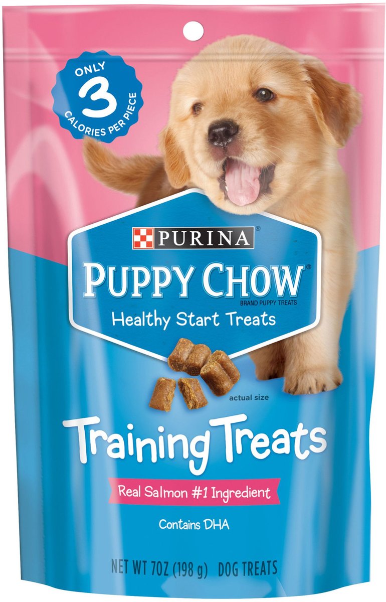 Puppy Chow Healthy Start Salmon Flavor Training Dog Treats