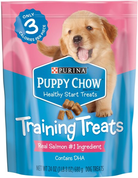 Puppy Chow Healthy Start Salmon Flavor Training Dog Treats, 24-oz pouch slide 1 of 10