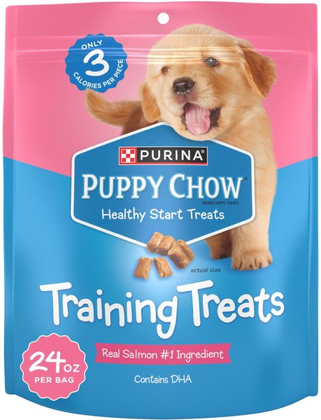 PUPPY CHOW Healthy Start Salmon Flavor Training Dog Treats 24 oz pouch Chewy