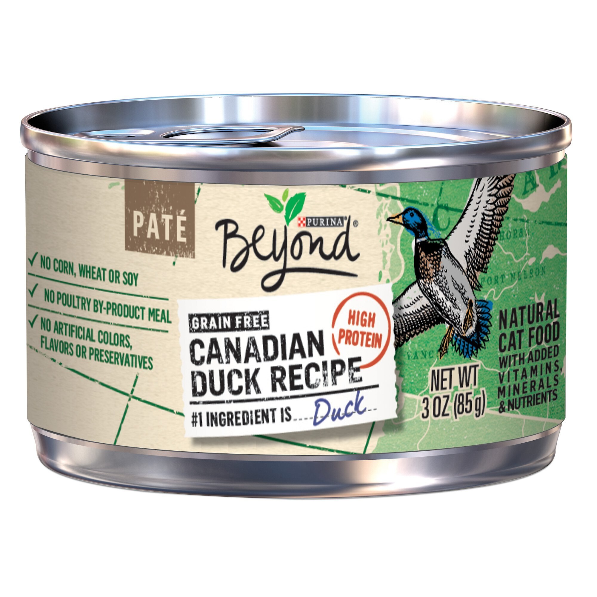 PURINA BEYOND Grain Free Canadian Duck Recipe Canned Cat Food