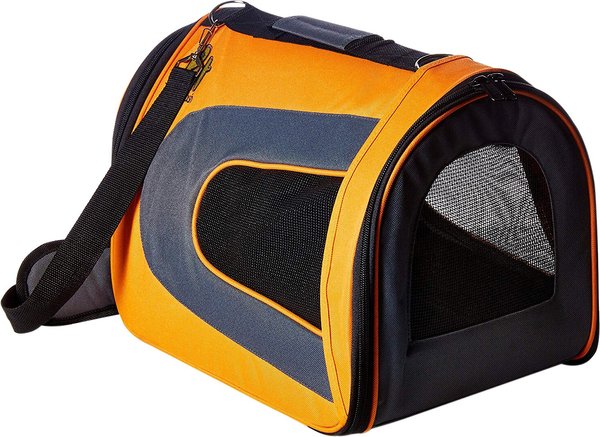 Pet Magasin Soft-Sided Airline-Approved Dog & Cat Carrier Bag, Orange slide 1 of 4