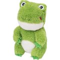 ZippyPaws Cheeky Chumz Plush Dog Toy, Frog