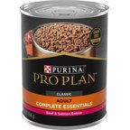 Purina Pro Plan Savor Classic Beef & Salmon Entree Grain-Free Canned Dog Food, 13-oz, case of 12